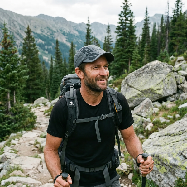 3. LESS SWEAT IN YOUR EYES. MORE FOCUS ON THE TRAIL.