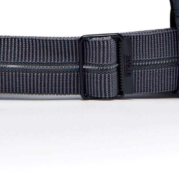 The strap and the metal slide buckle